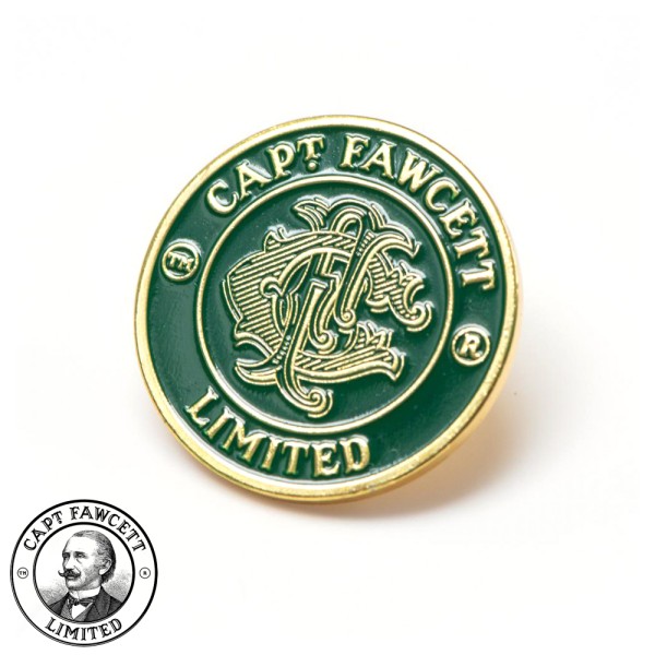 Captain Fawcett - Емайлирана значка в зелено Captain Fawcett  1
